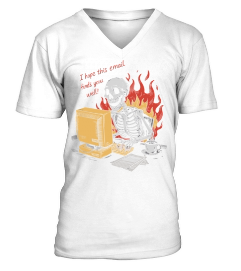 You Got Mail - Classic Vintage Design V-Neck T-shirt