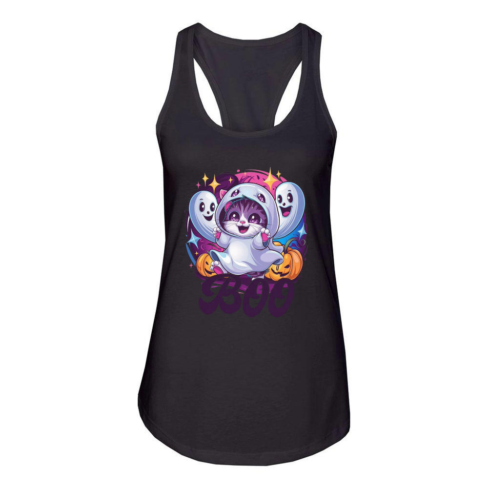 Boo (1) Women's Racerback Tank