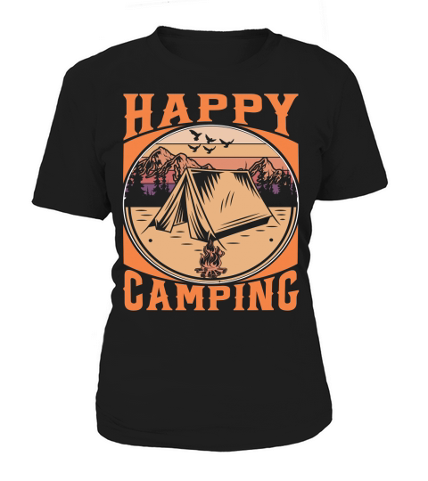 happy camping Women's T-Shirt