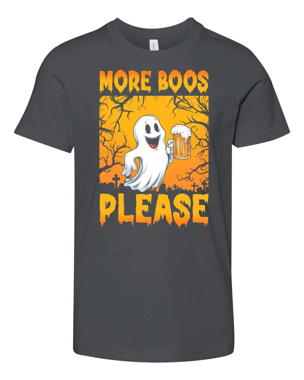 218. more boos please Youth Unisex Jersey Tee