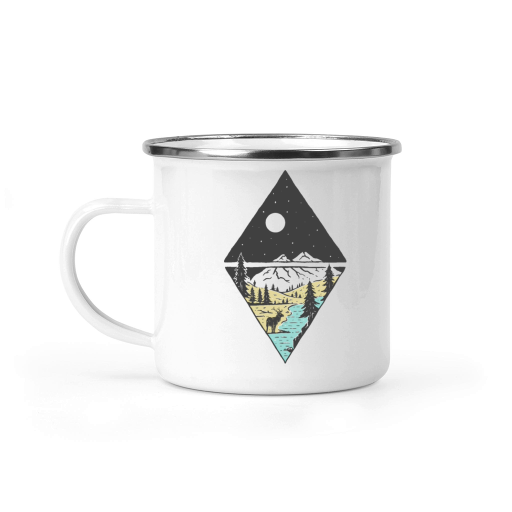 Nature Serenity Camping Mug