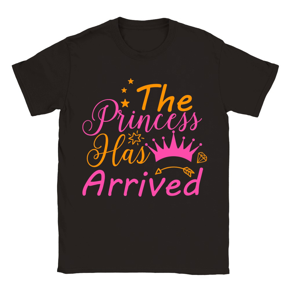 The Princess Has Arrived 10 Classic Kids Crewneck T-shirt
