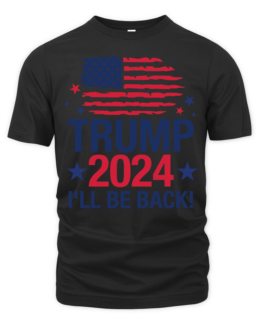 Trump 2024 Ill be back Organic Unisex T-shirt