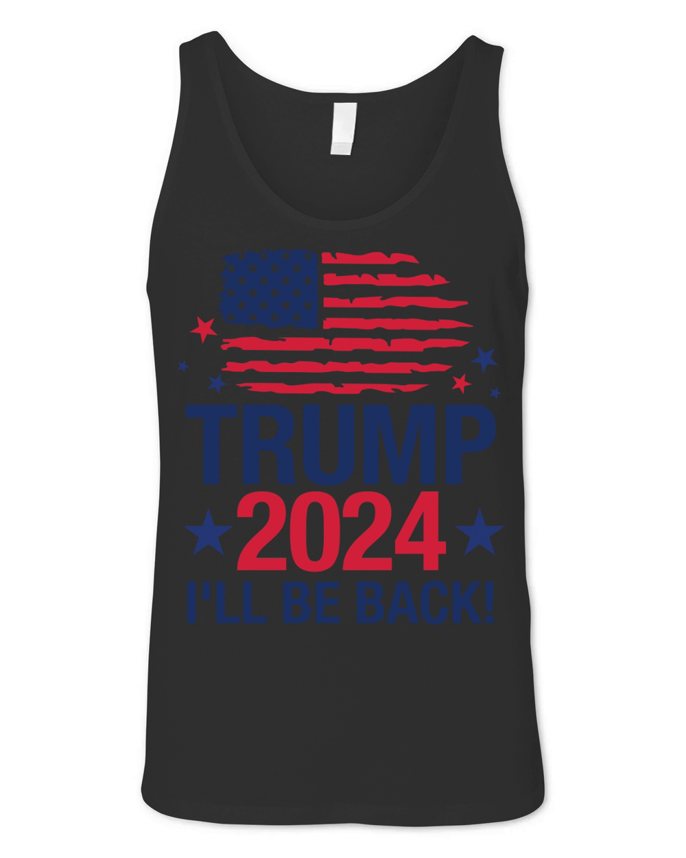 Trump 2024 Ill be back Unisex Jersey Tank