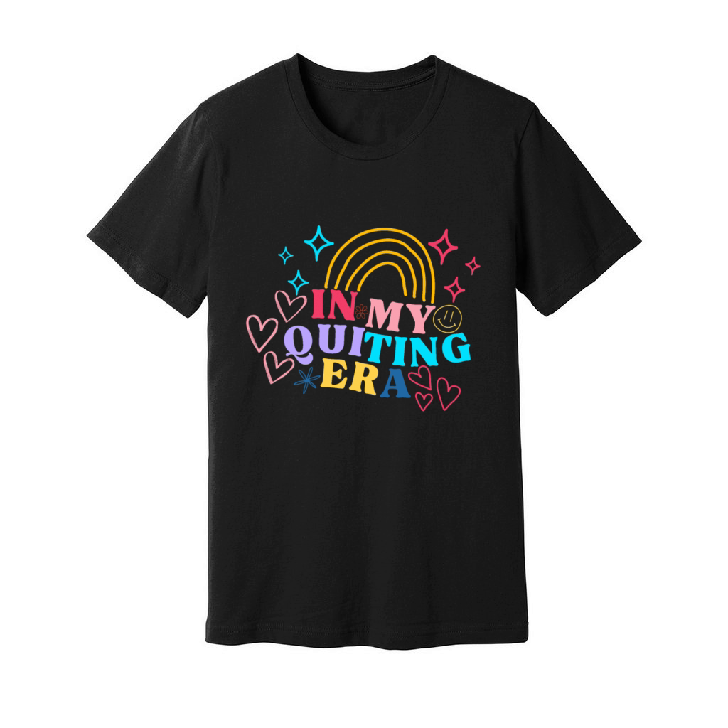 In My Quilting Era - funny Quilting lovers gifts Unisex Jersey Tee