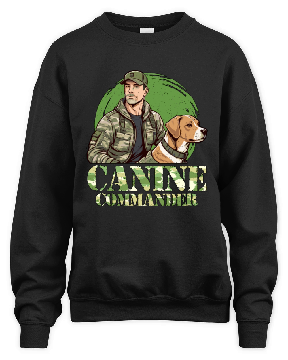 Dog Trainer Canine Commander Animal Behaviorist Unisex Premium Crewneck Sweatshirt