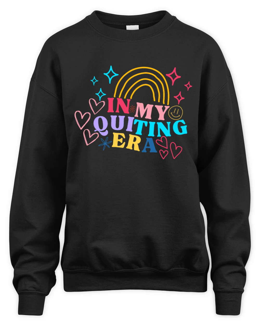 In My Quilting Era - funny Quilting lovers gifts Unisex Premium Crewneck Sweatshirt