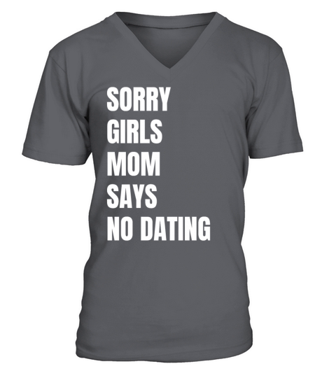 Sorry Girls Mom Says No Pregnancy Reveal V-Neck T-shirt