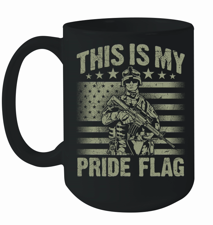 this is my pride flag Ceramic Mug