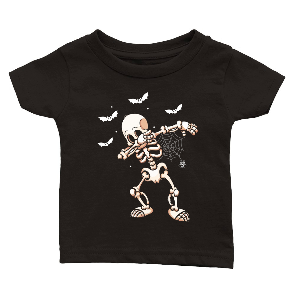 Halloween skeleton Classic Baby Crewneck T-shirt