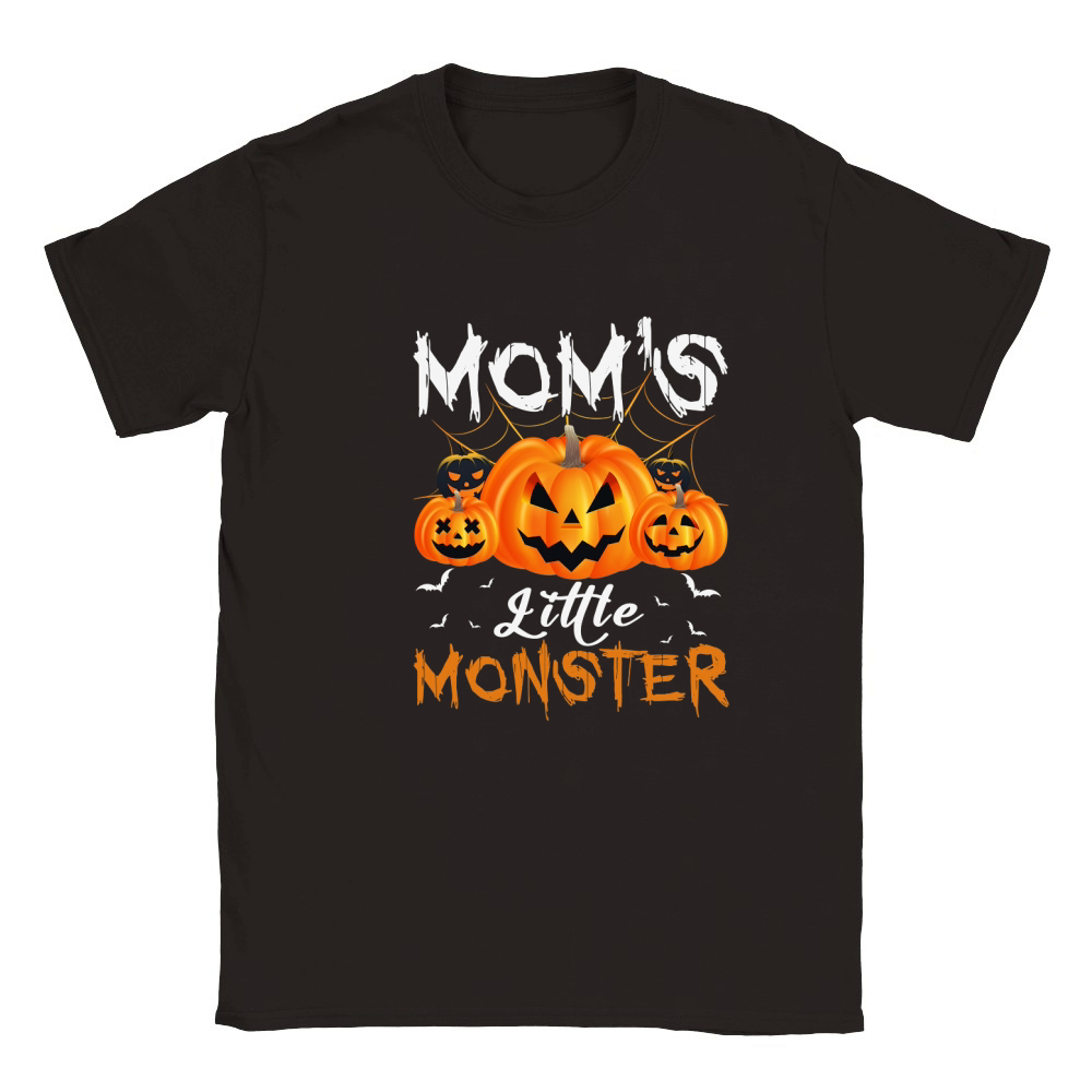 moms little monster Classic Kids Crewneck T-shirt