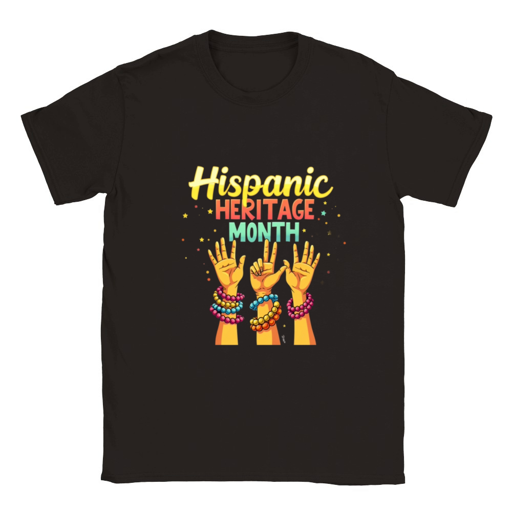Show Your Pride National Hispanic Heritage Month Classic Kids Crewneck T-shirt