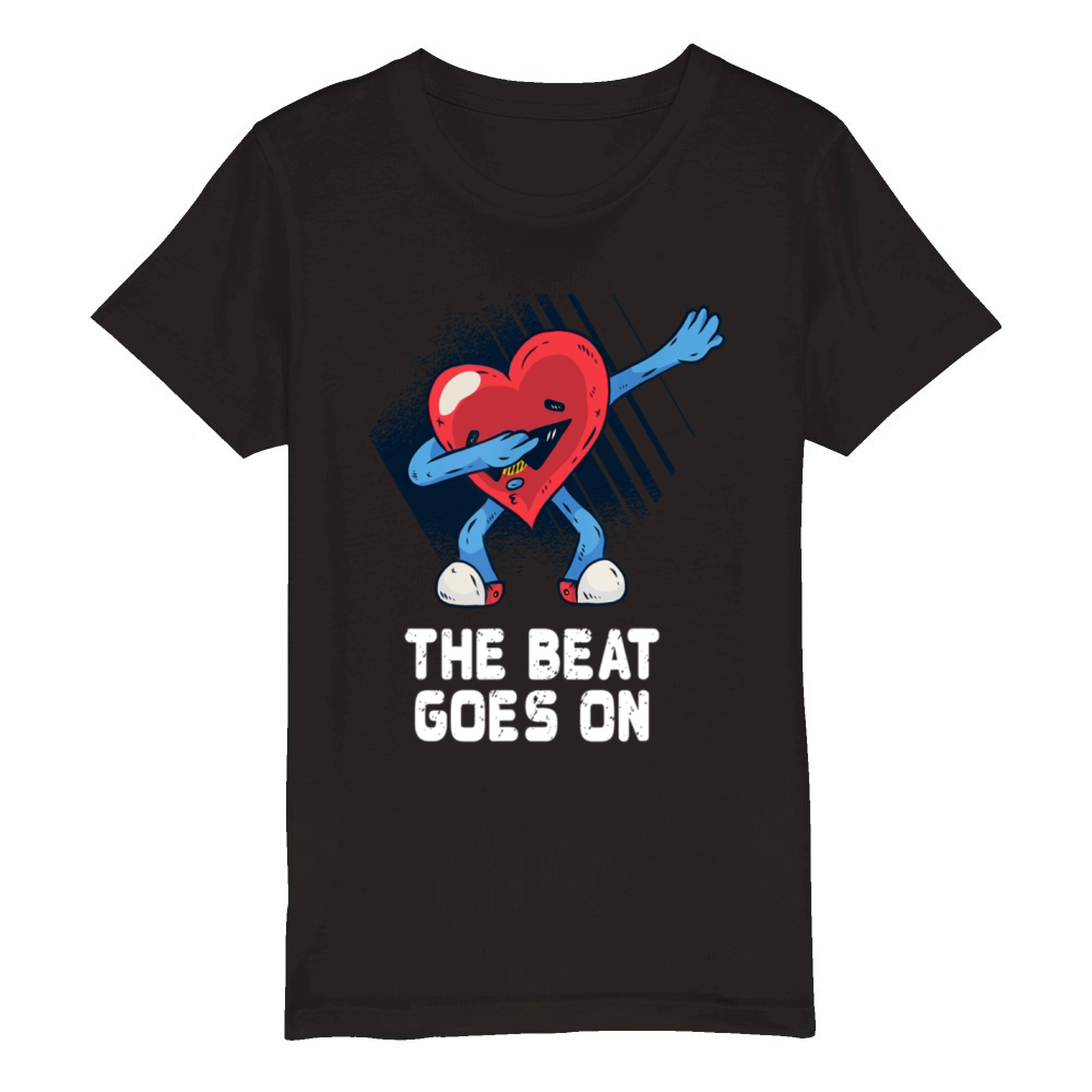 Open Heart Surgery Survivor Post Attack Recovery Organic Kids Crewneck T-shirt