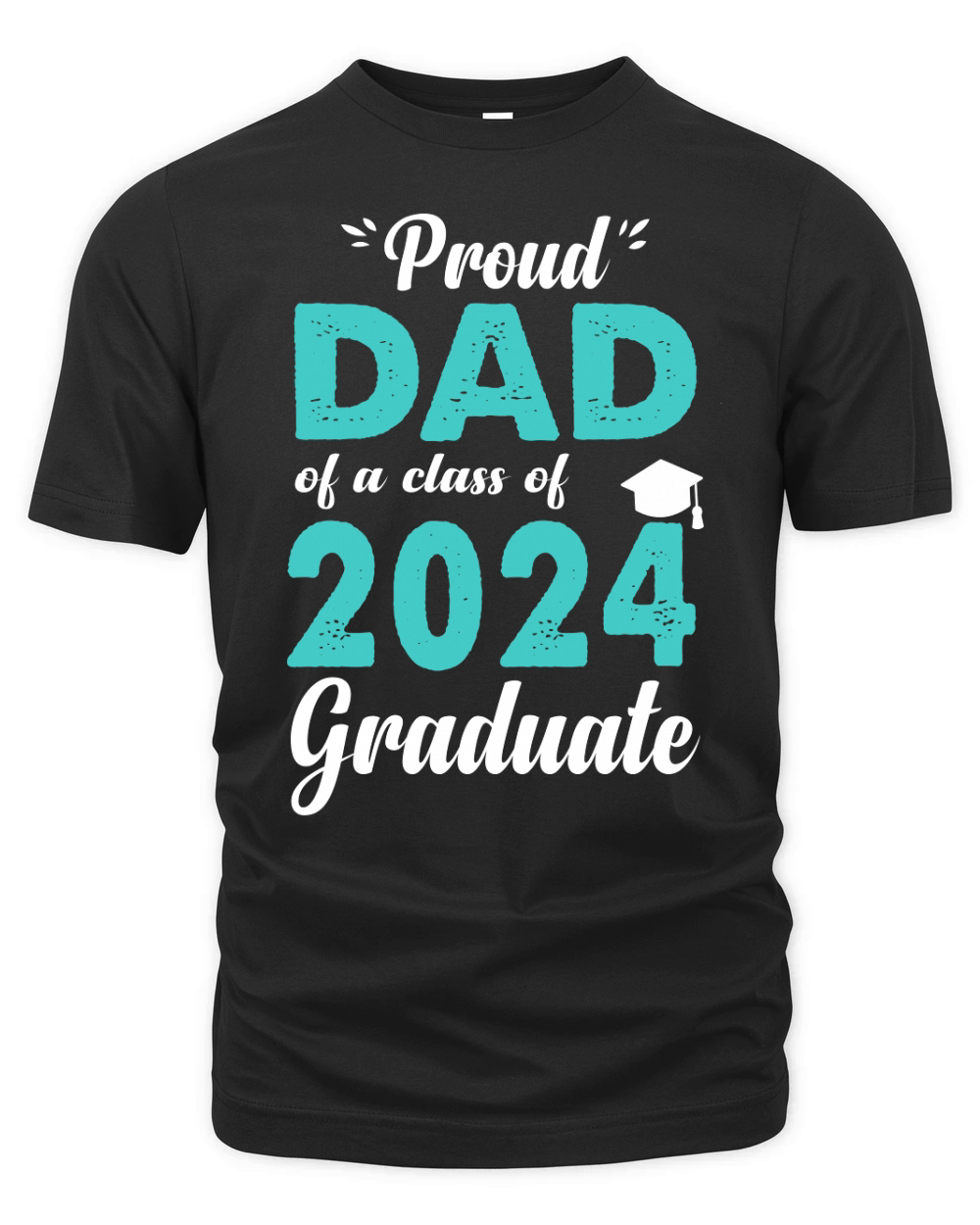 Proud dad of a class of 2024 graduate Organic Unisex T-shirt