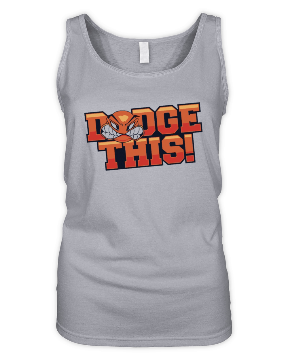 Dodge This Game Prisonball Team Player Dodgeball Organic Women's Tank Top