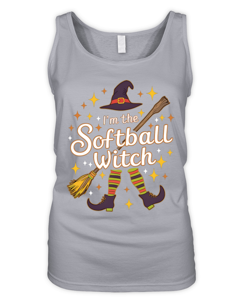 Im The Softball Witch Organic Women's Tank Top