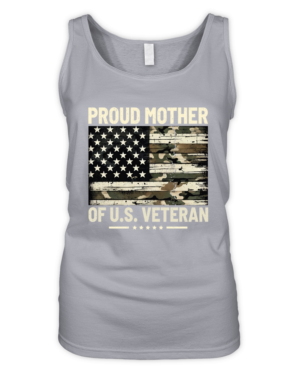 Proud mother of U.S veteran Organic Women's Tank Top