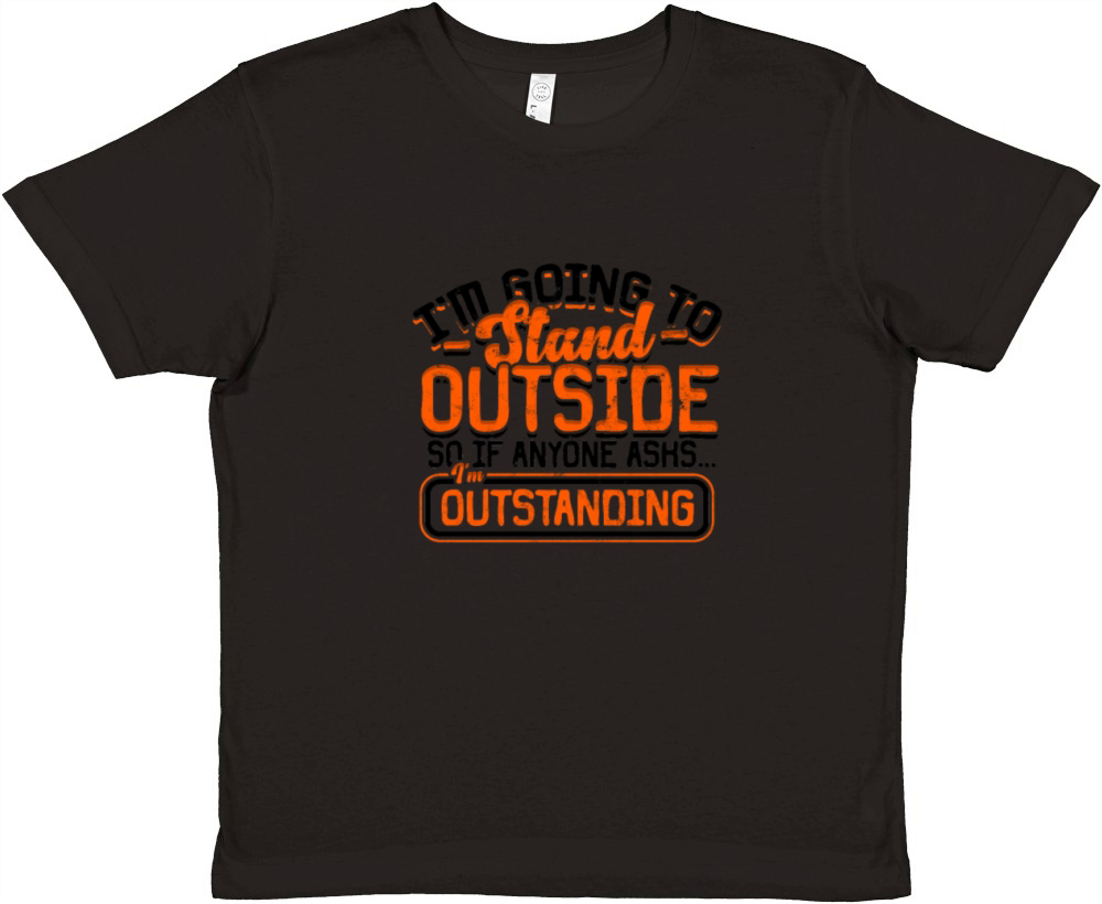 Im Going To Stand Outside - Funny Premium Kids Crewneck T-shirt