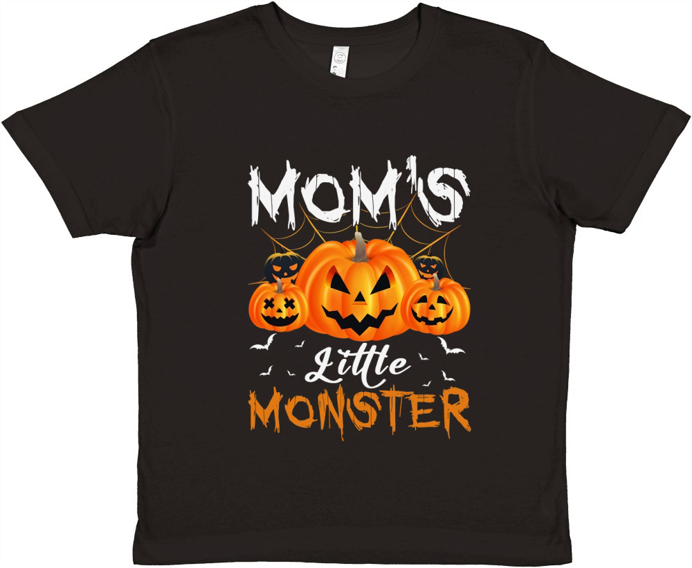 moms little monster Premium Kids Crewneck T-shirt