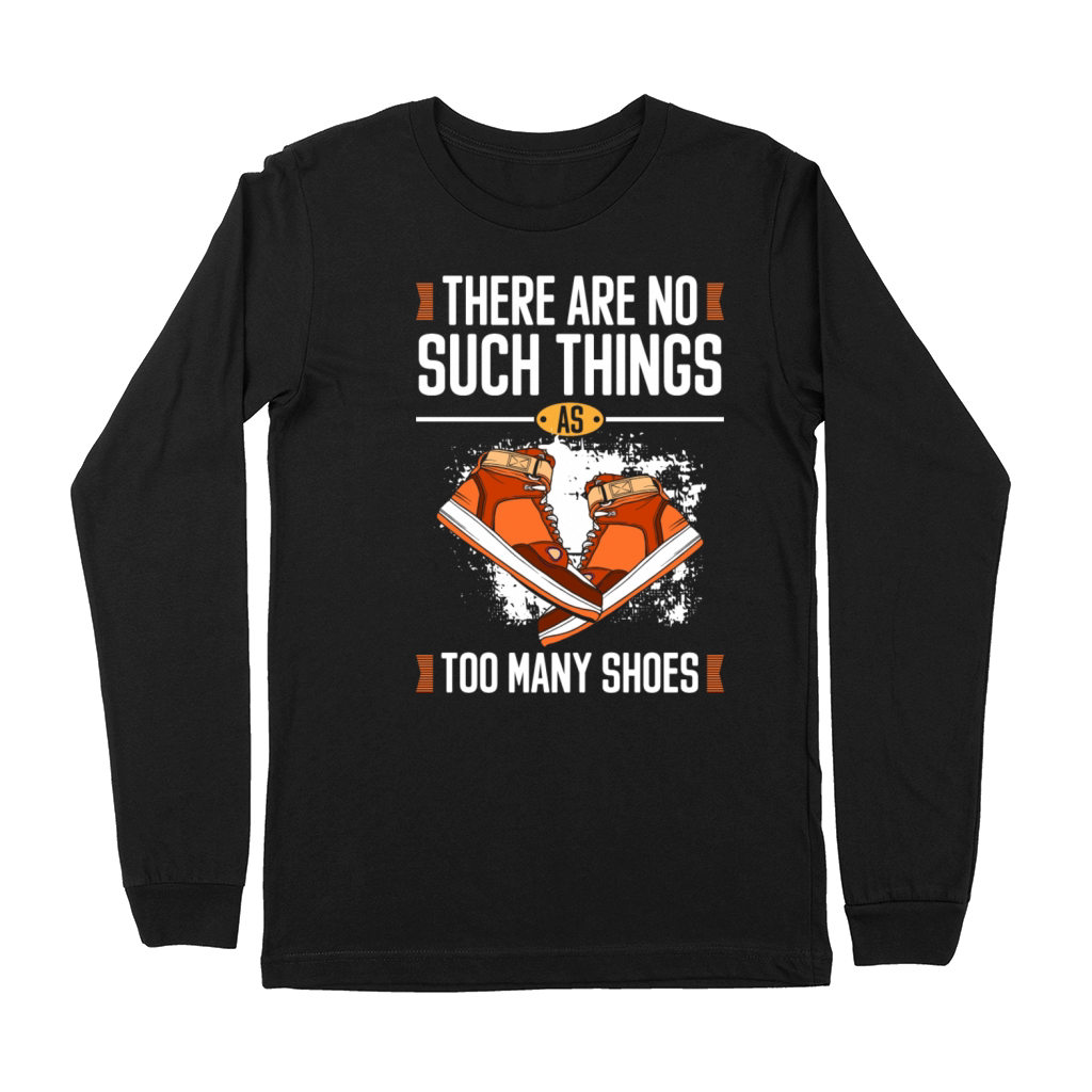 Shoe Collector Design Addiction Premium Long Sleeve