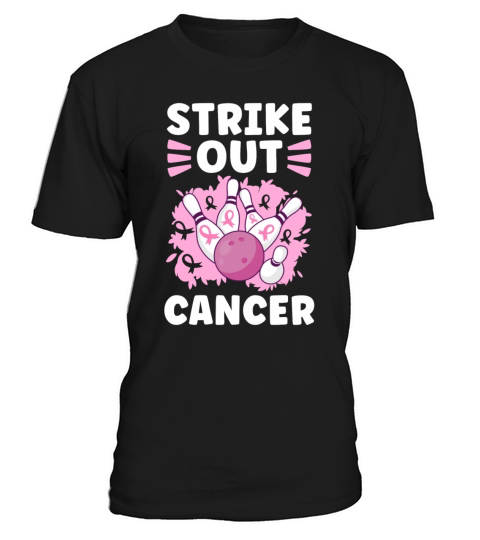 Strike Out Cancer Breast Cancer T-Shirt Unisex