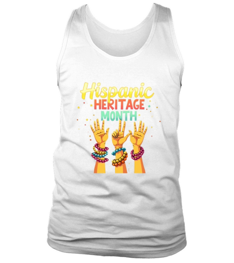 Show Your Pride National Hispanic Heritage Month Tank Top Unisex