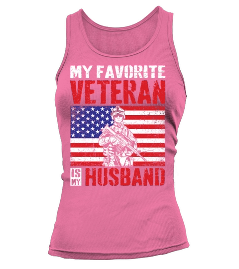 my favorite veteran is my husband 02 Tank top Woman