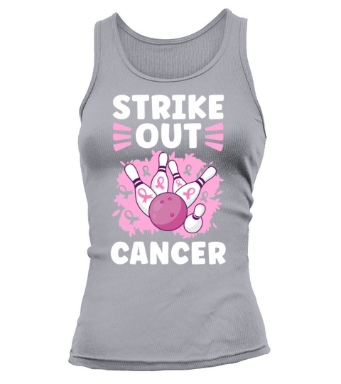 Strike Out Cancer Breast Cancer Tank top Woman