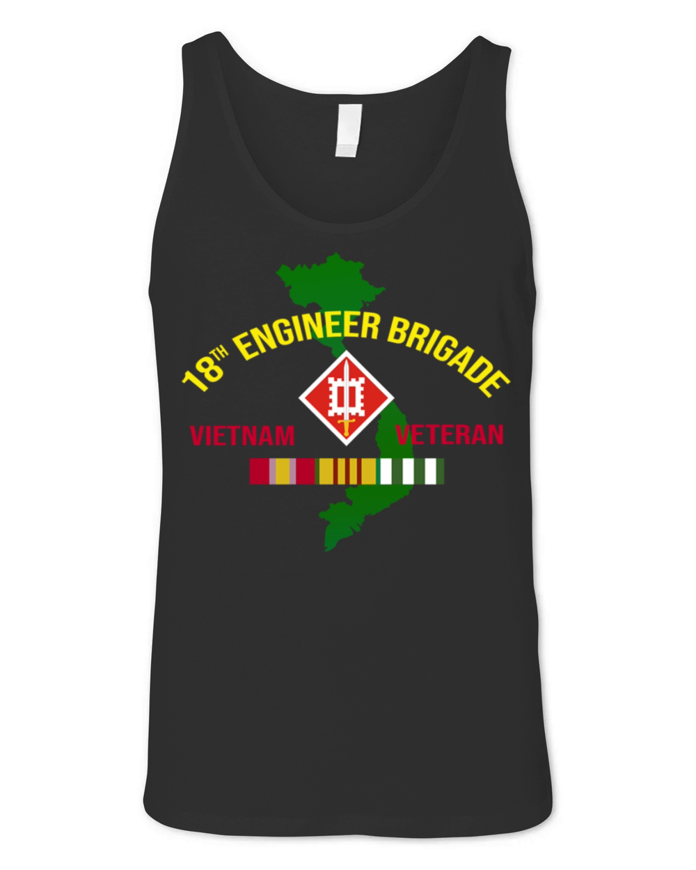 18th engineer brigade Unisex Jersey Tank
