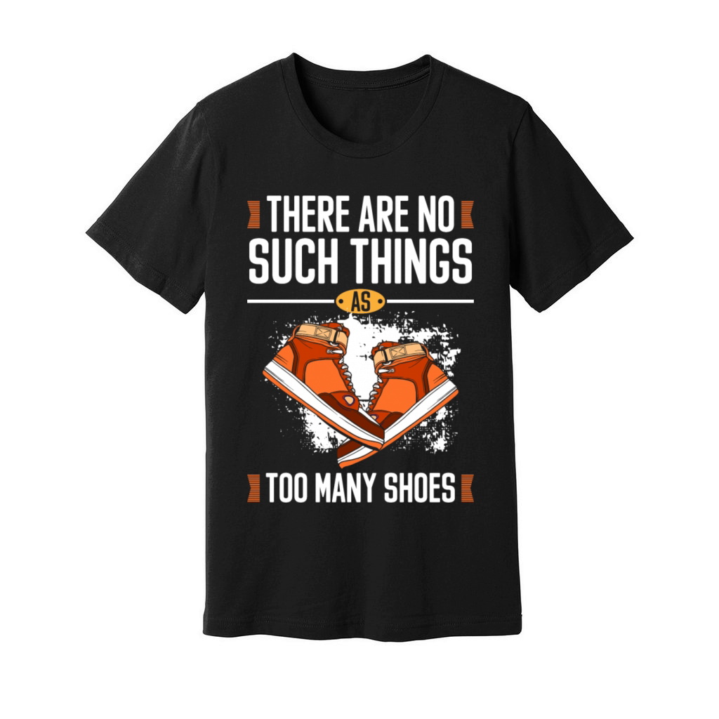 Shoe Collector Design Addiction Unisex Jersey Tee