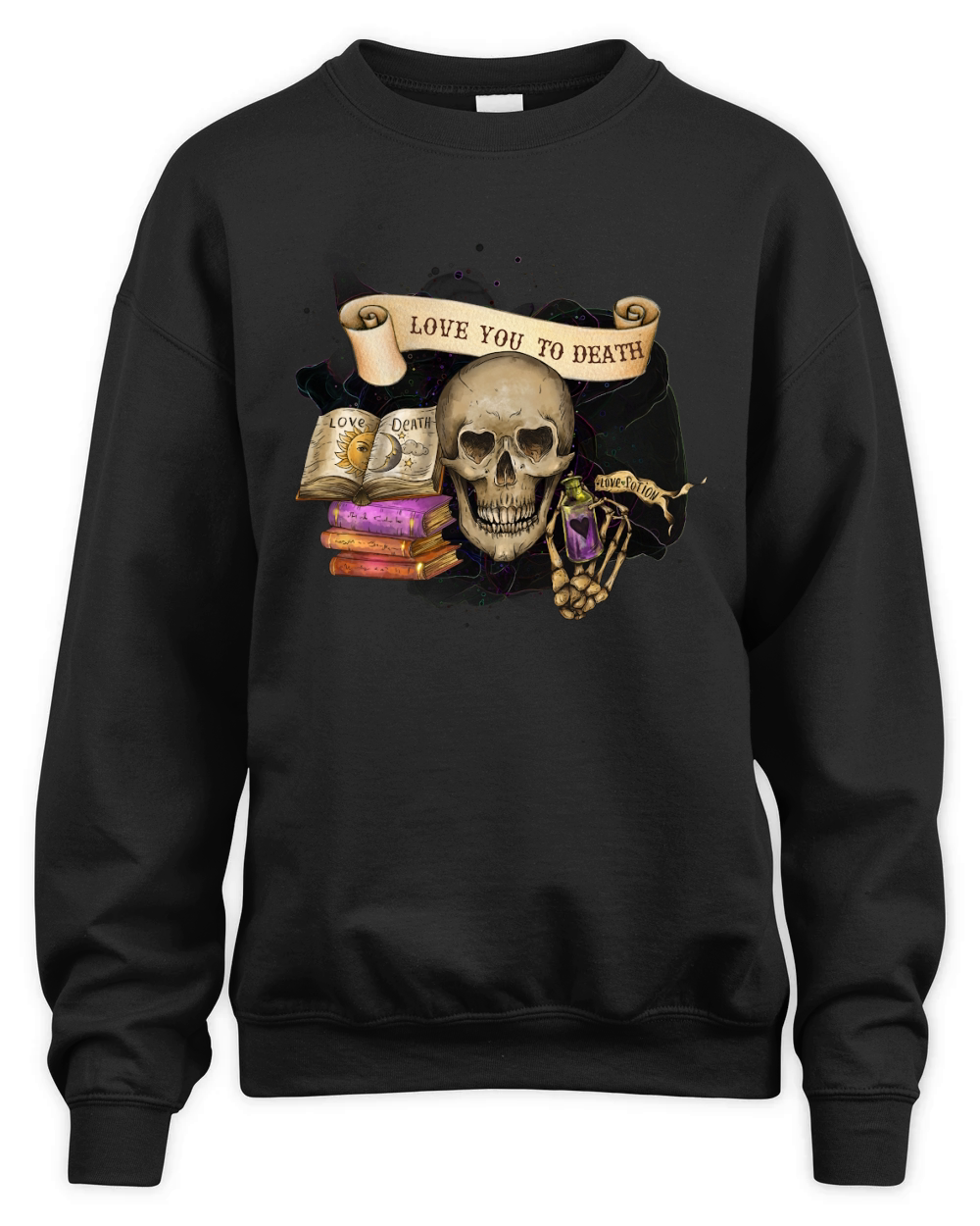 Love You To Death Unisex Premium Crewneck Sweatshirt