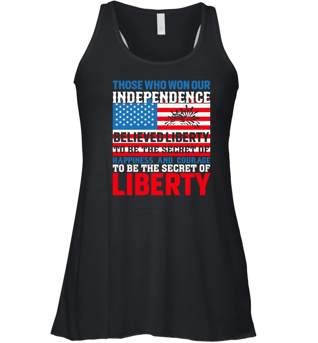 Those who won our Independence Women's Flowy Tank Top
