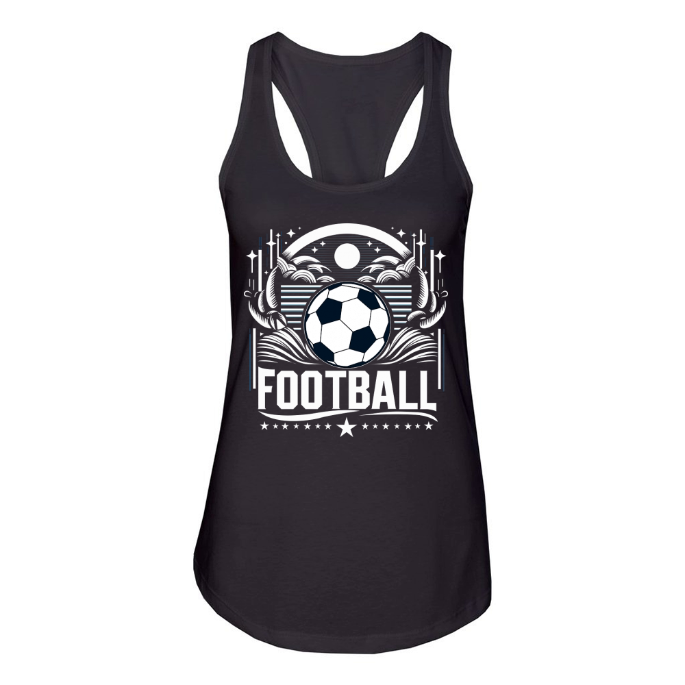 Football (1) Women's Racerback Tank