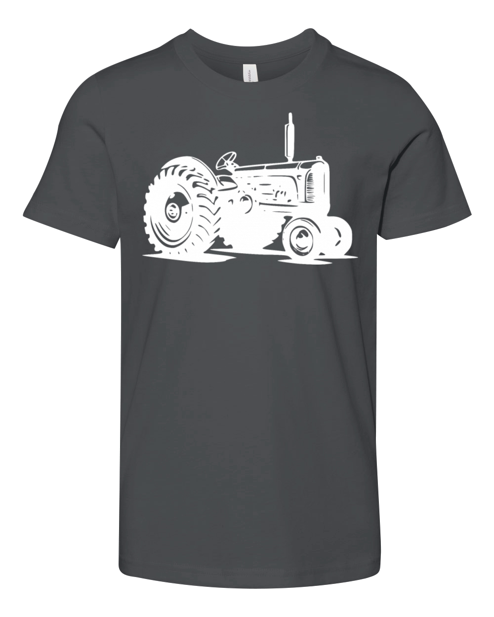 Field Tractor Vintage Agricultural Machinery Youth Unisex Jersey Tee