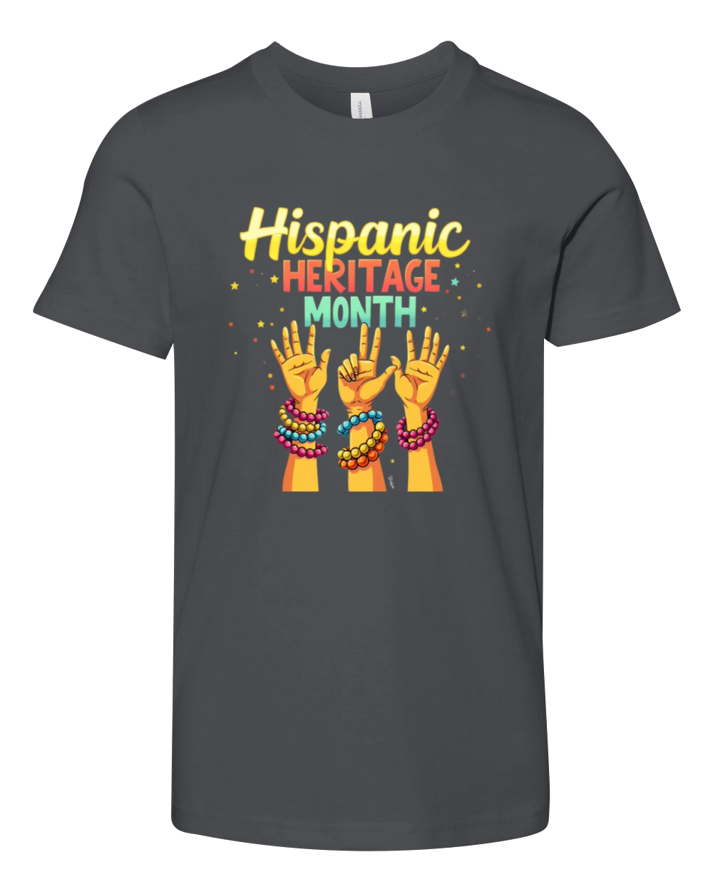 Show Your Pride National Hispanic Heritage Month Youth Unisex Jersey Tee