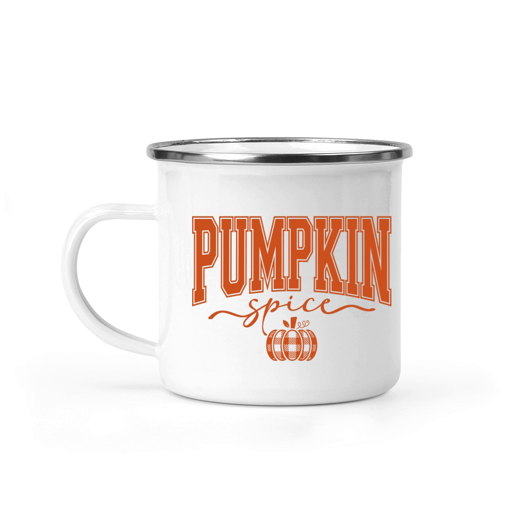 Pumpkin Spice Camping Mug