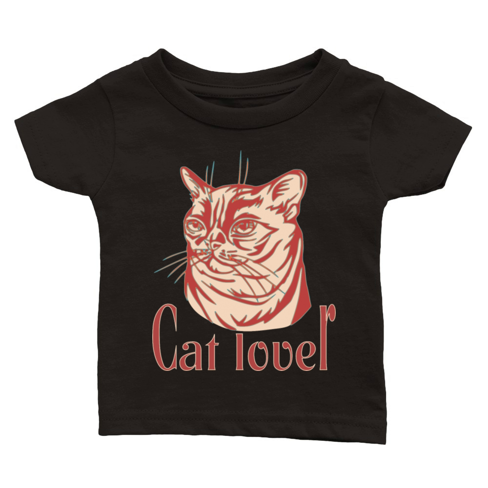 Cat Lover Classic Baby Crewneck T-shirt