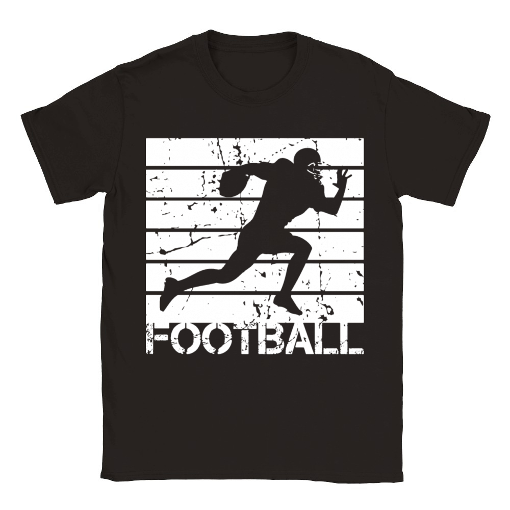 Football Player Classic Kids Crewneck T-shirt