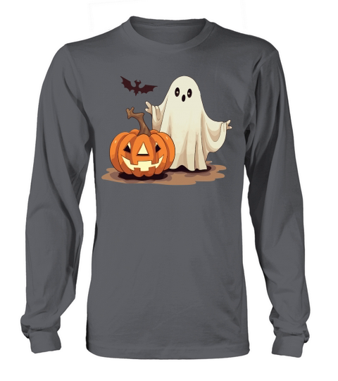 Ghost   Halloween Long sleeved Unisex