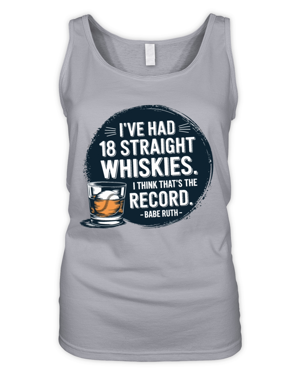 Baseball Babe Ruth Saying Sports Quote Organic Women's Tank Top