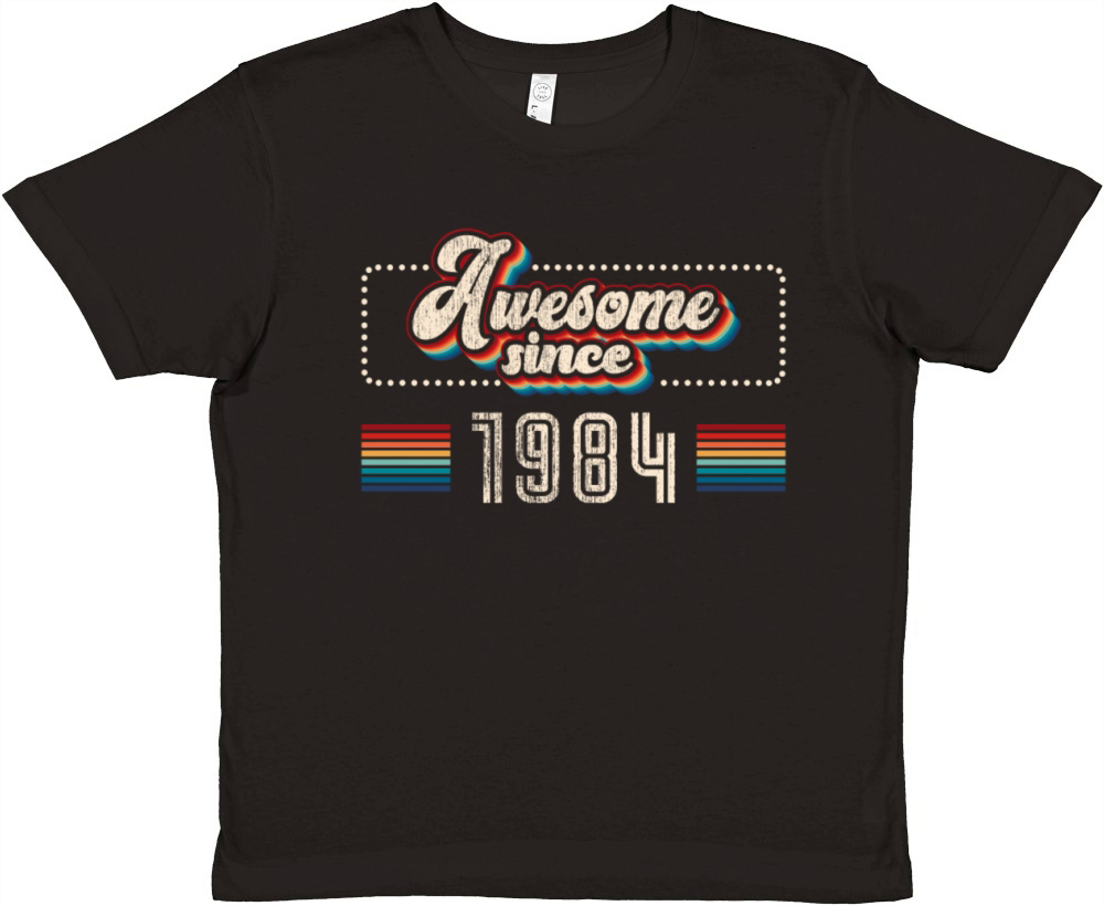 Awesome since 1984 Birthday Premium Kids Crewneck T-shirt