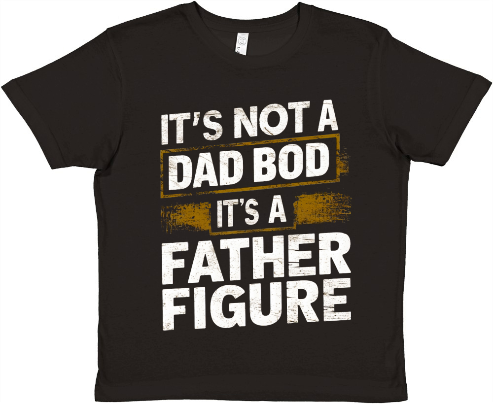 its not a dad bod its a father figure Premium Kids Crewneck T-shirt