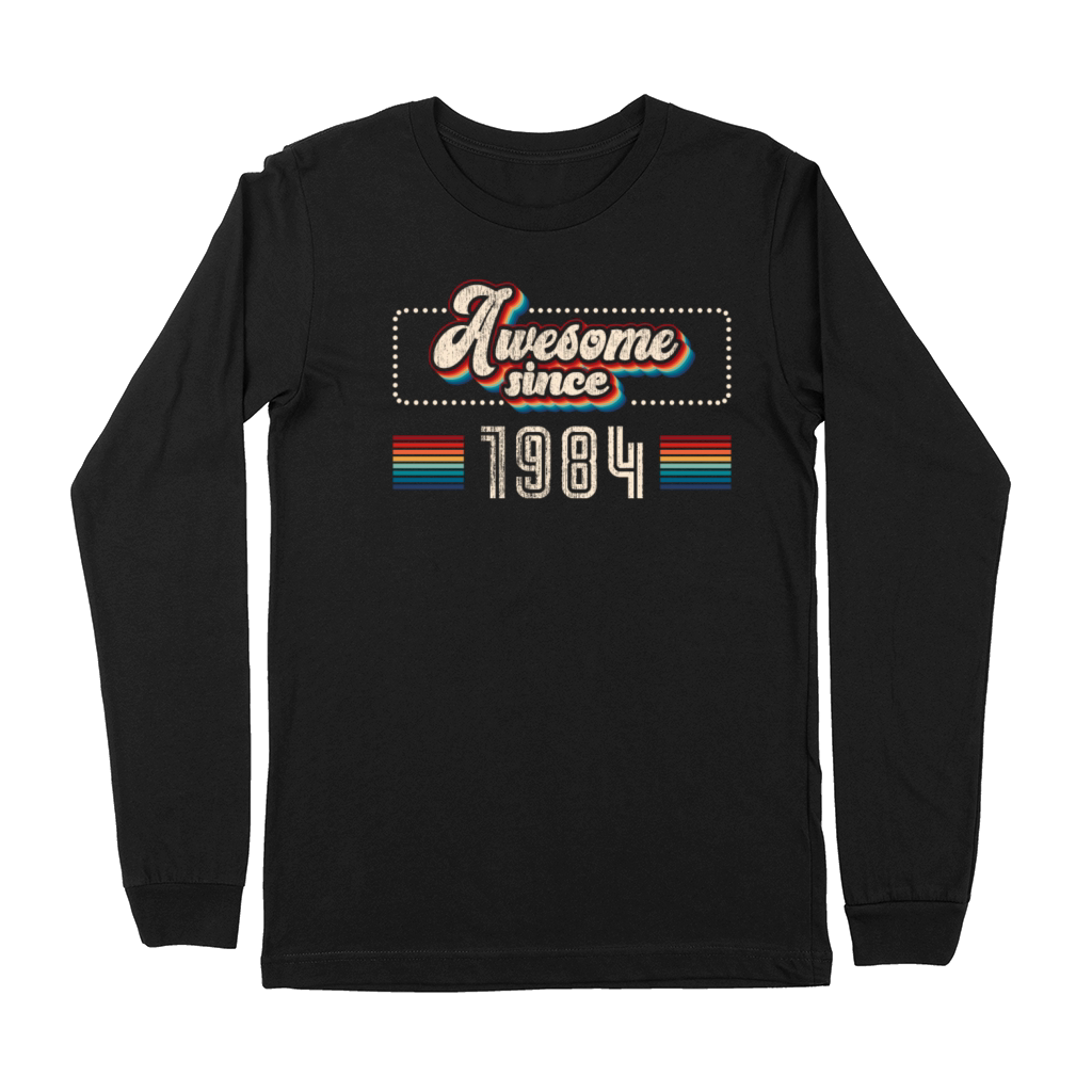 Awesome since 1984 Birthday Premium Long Sleeve