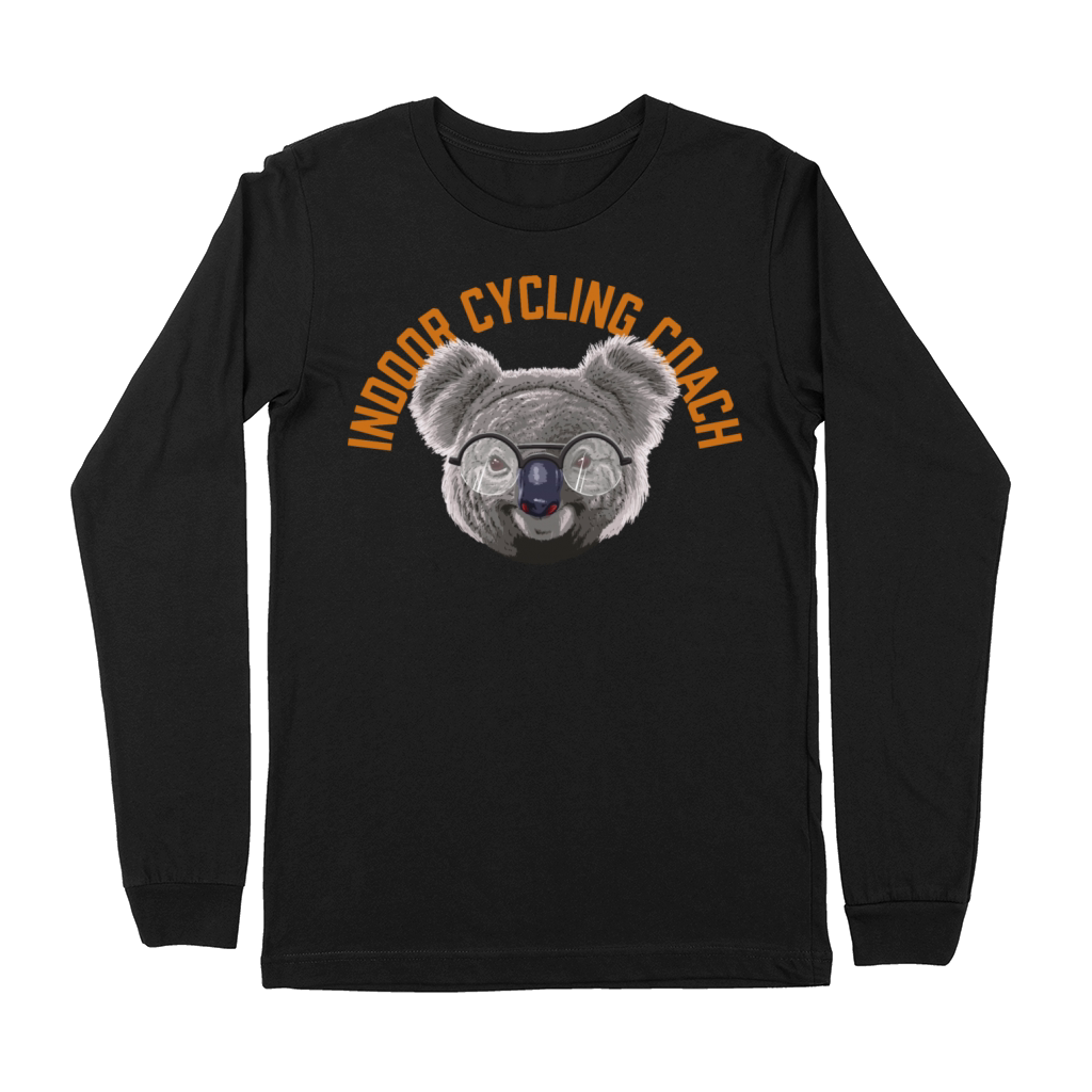 Koalified Indoor Cycling Coach Indoor Bike Funny C Premium Long Sleeve
