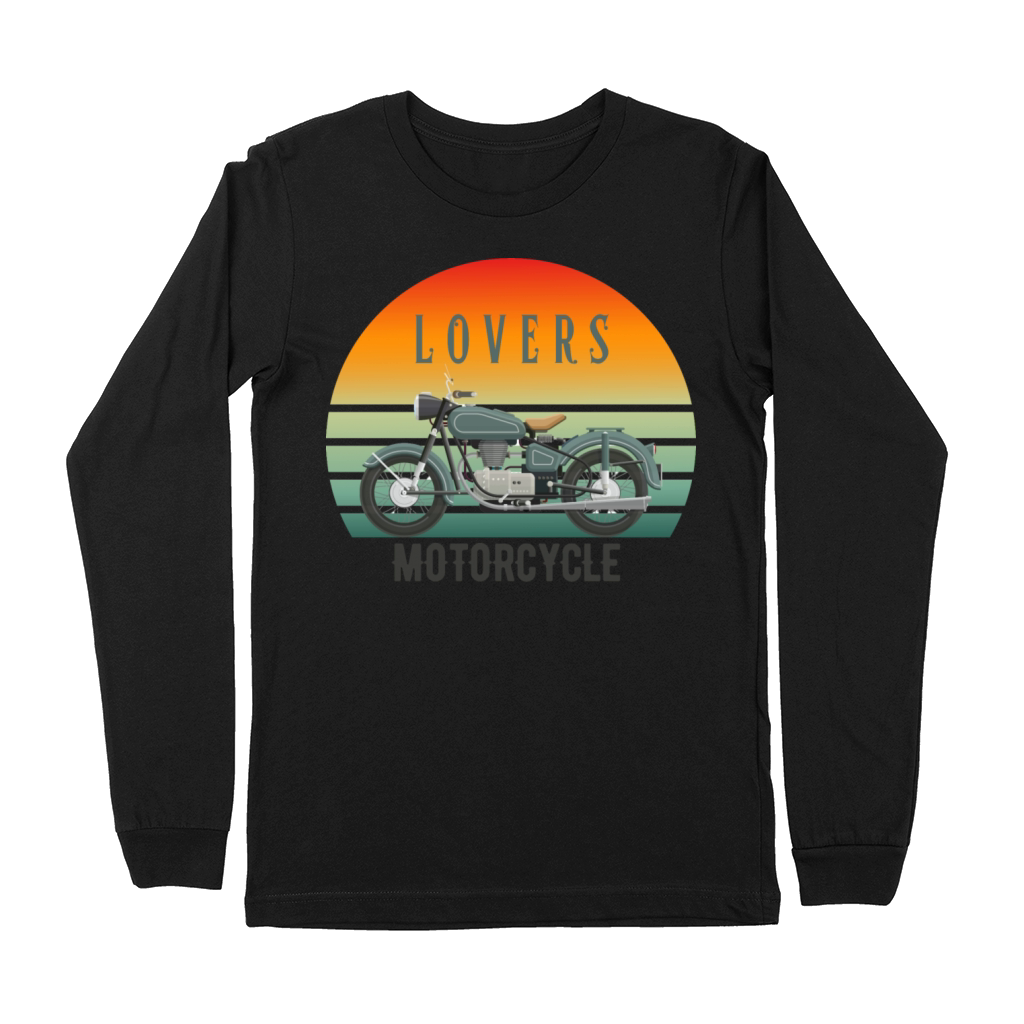 motorcycle lovers tshirt Premium Long Sleeve