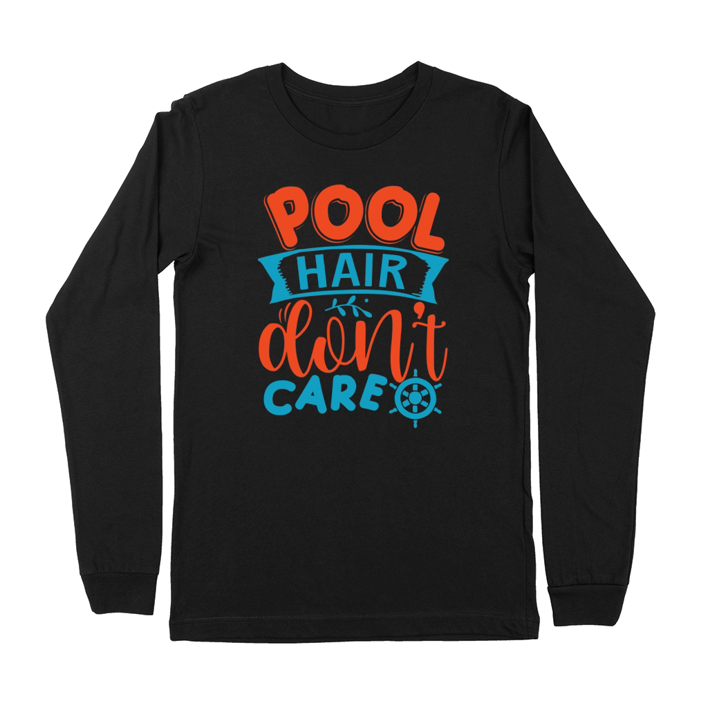 Pool hair dont care Premium Long Sleeve