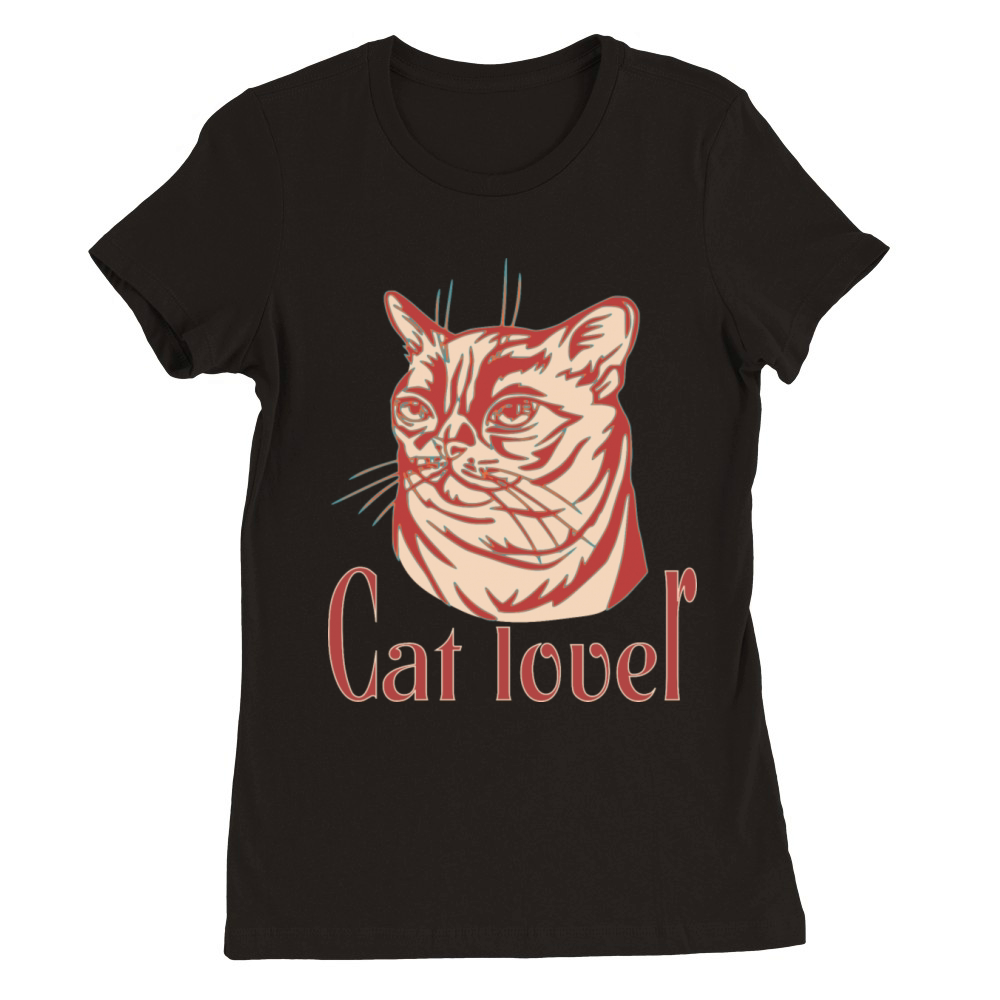 Cat Lover Premium Womens Crewneck T-shirt