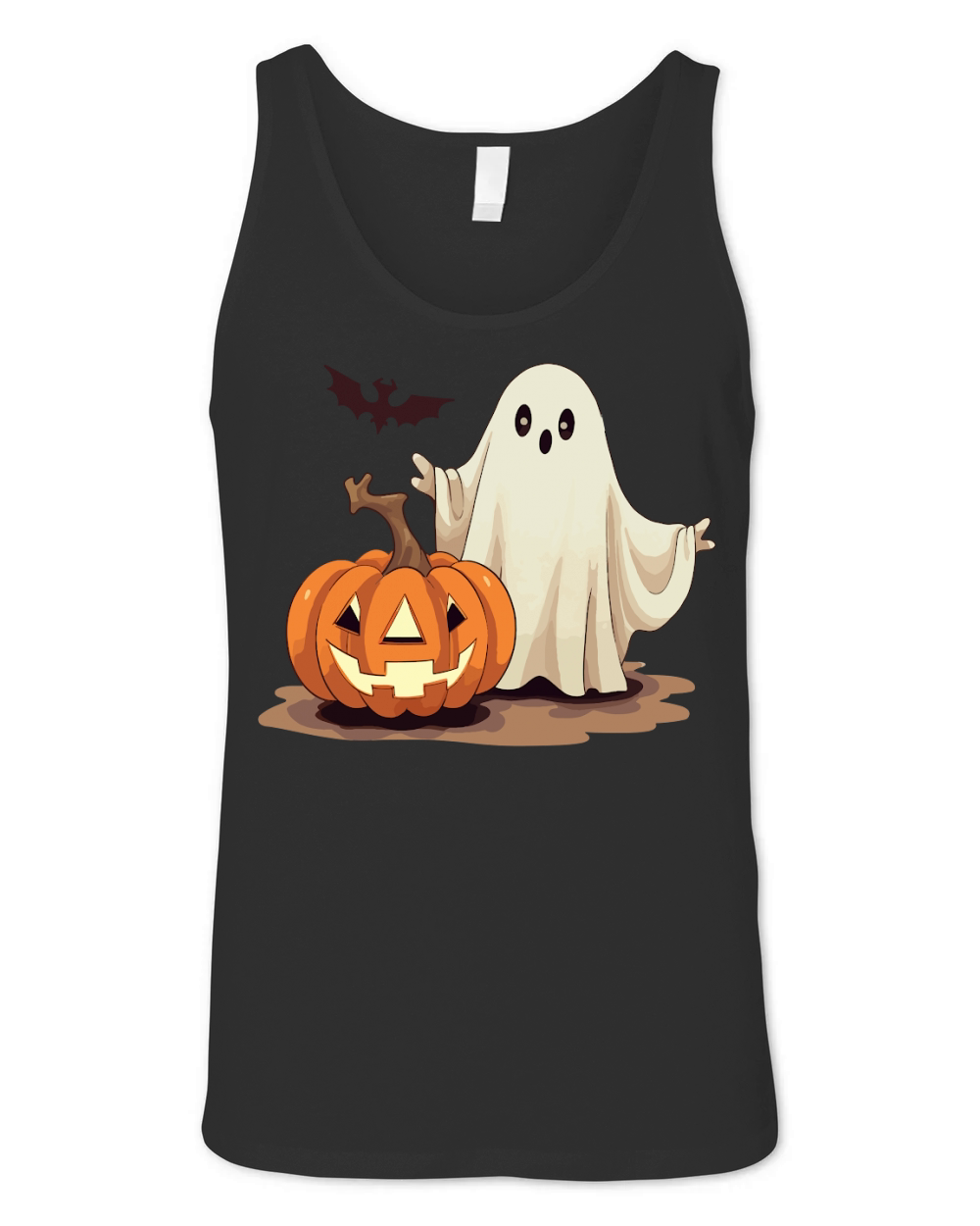 Ghost   Halloween Unisex Jersey Tank