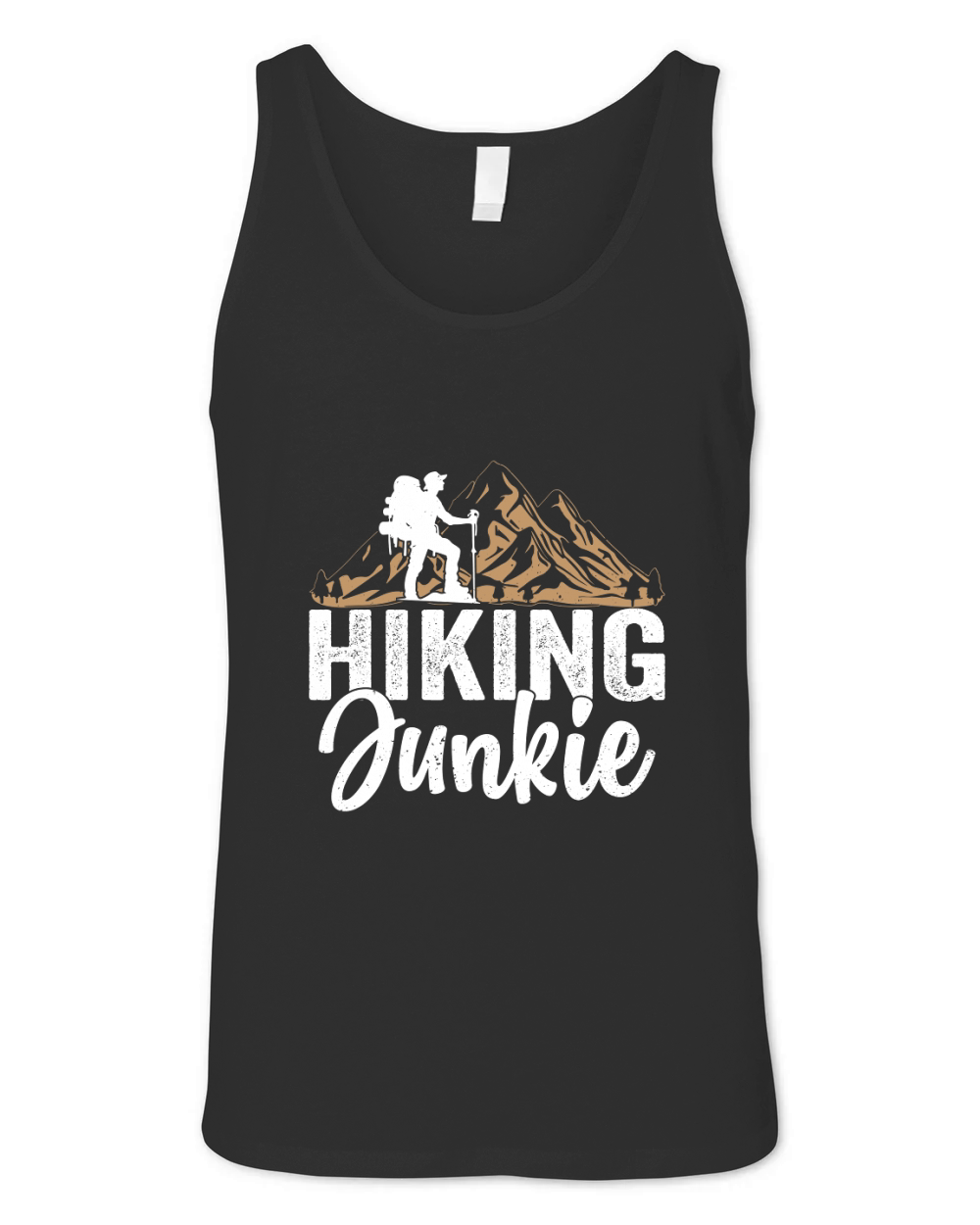 HIKING JUNKIE Unisex Jersey Tank