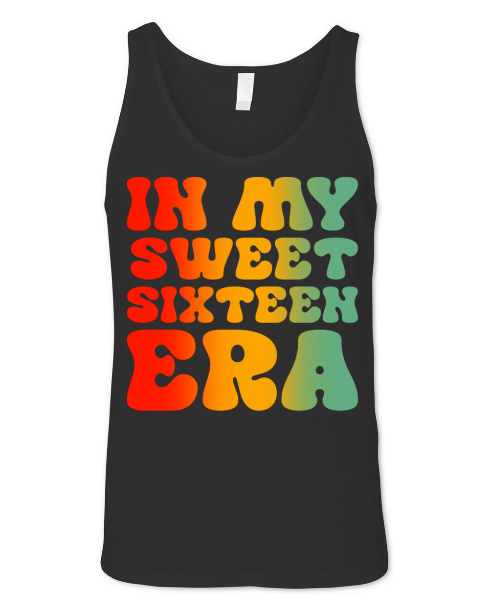 In My Sweet Sixteen Era Unisex Jersey Tank
